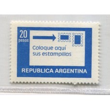 ARGENTINA 1977 GJ 86 ESTAMPILLA NUEVA MINT U$ 12